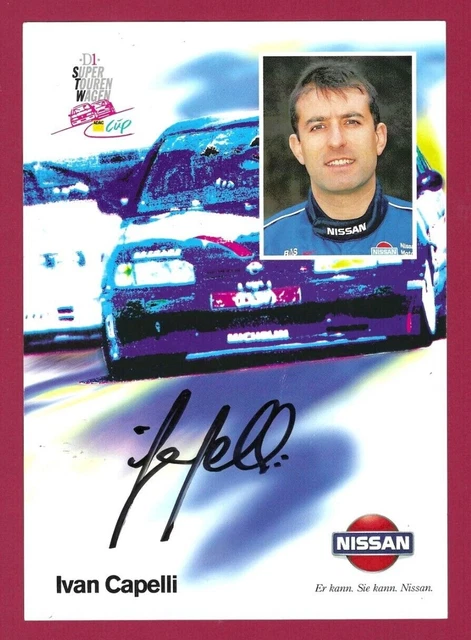 IVAN CAPELLI Italia Formula 1 Pilota Gran Premio EUR 9,99