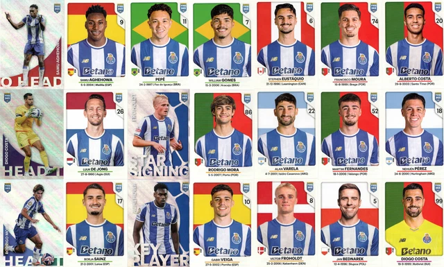 PANINI FIFA 365 2026 Sticker Set FC Porto EUR 6,50 - PicClick DE