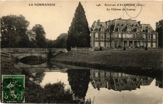 CPA AK Env. d'ALENCON - Le Chateau de Lonray (356123)