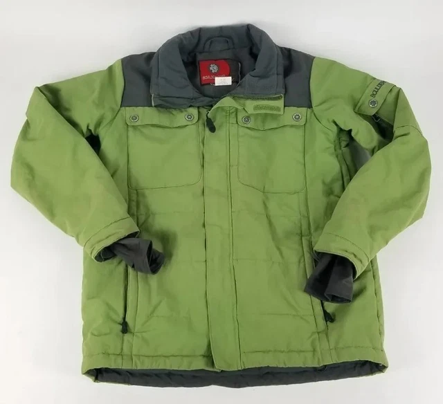 Boulder Gear Youth Ski/Snowboard Coat Jacket Size Youth Large Green Used