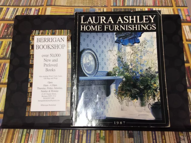 Rare Laura Ashley Vintage 1987 Home Decoration Furnishings Catalogue Print Index