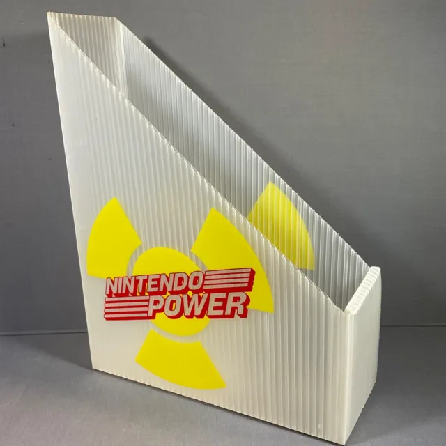 Vintage Official Nintendo Power Magazine Holder Stand