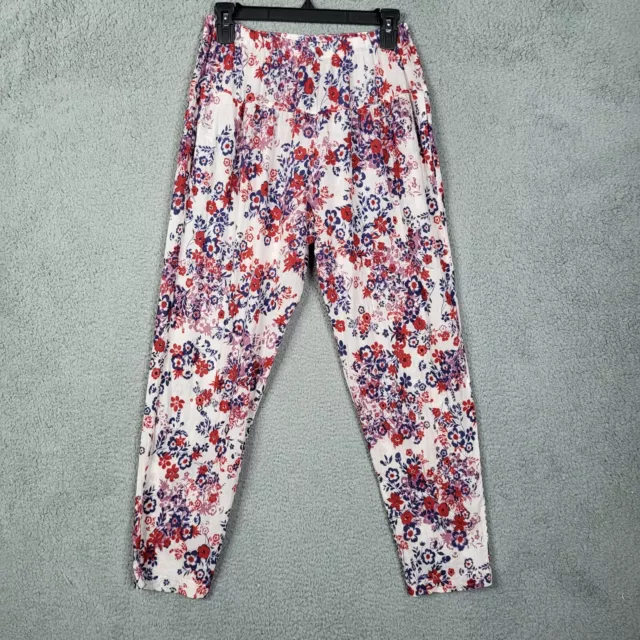 Xirena Payton Floral Pants In Stevie 100% Cotton Pockets Size S