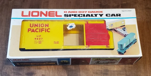 Vtg ~ Lionel Hi-Cube Boxcar 6-9627~ O Gauge ~ Used ~ Union Pacific ~ Our # U988