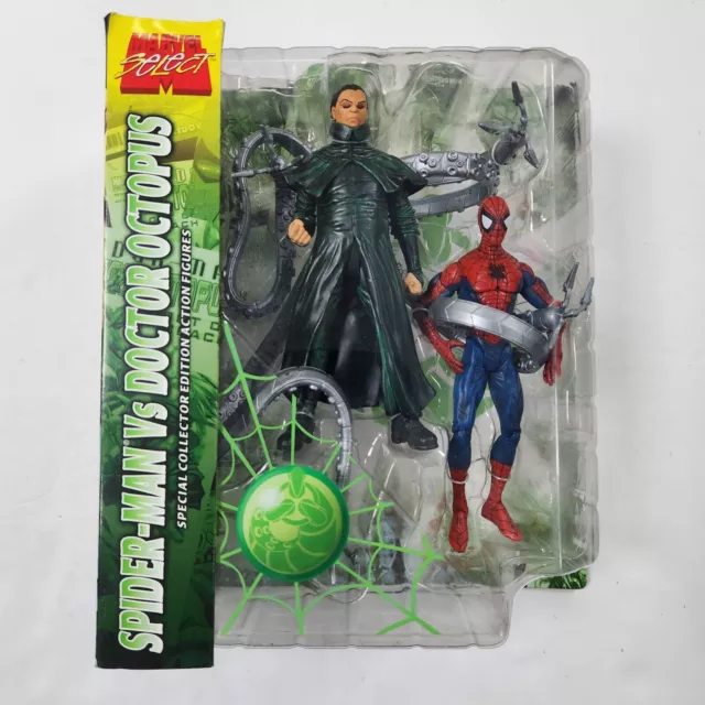 Diamond Select Marvel Comics SPIDER-MAN VS. DOCTOR OCTOPUS Figure Set RARE  NEW