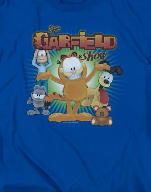 Garfield "The Garfield Show" Mens Adult Unisex T-Shirt -Available sm to 5x