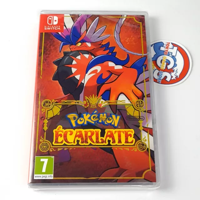 Pokémon Ecarlate Switch FR Game in EN-DE-ES-FR-IT-JP-KR NEW RPG Nintendo