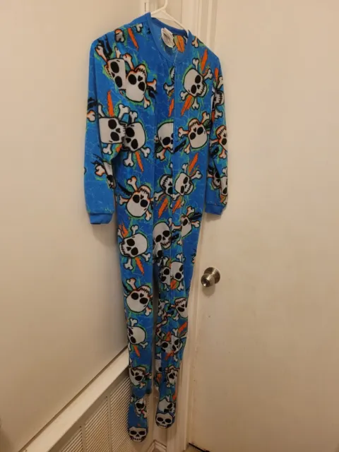 Boys One Piece Zippered Pajama Wear