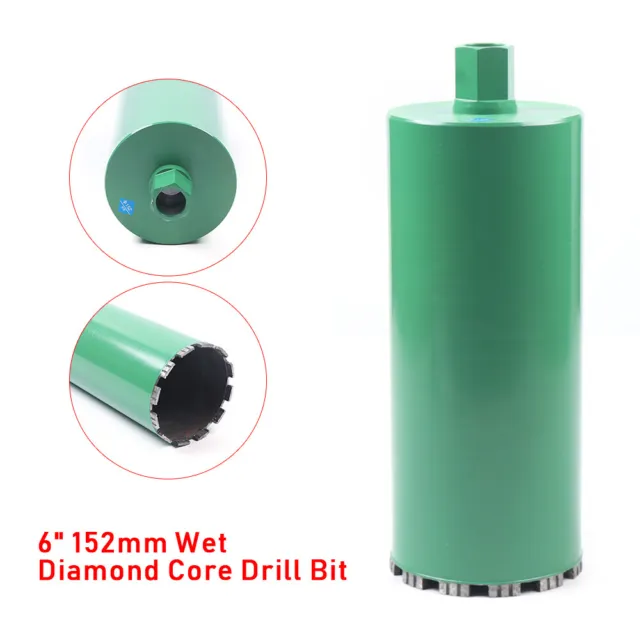 6'' Wet Diamond Core Drill Bit Concrete Brick Drilling Bit For Masonry Tile