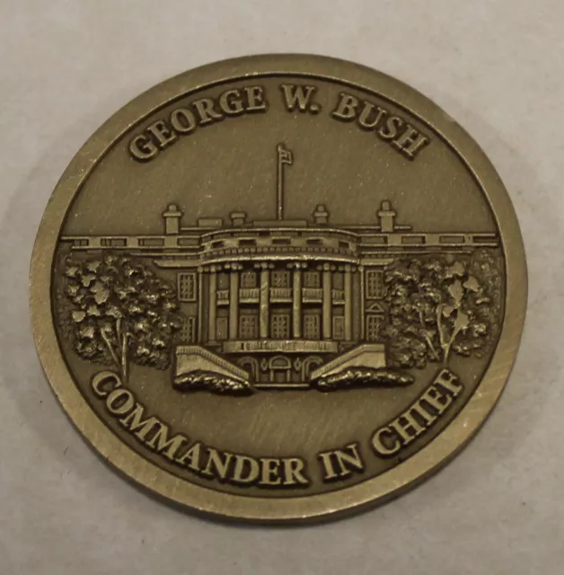 President of the Unites States Challenge Coin George W. Bush Number. 43 2