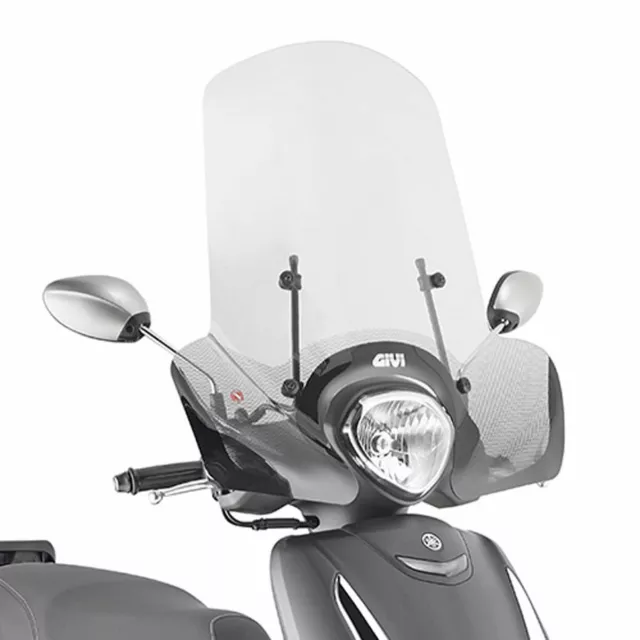 GIVI 2154A Pare-Brise Transparent For Yamaha 125 Elight D 2021-2021