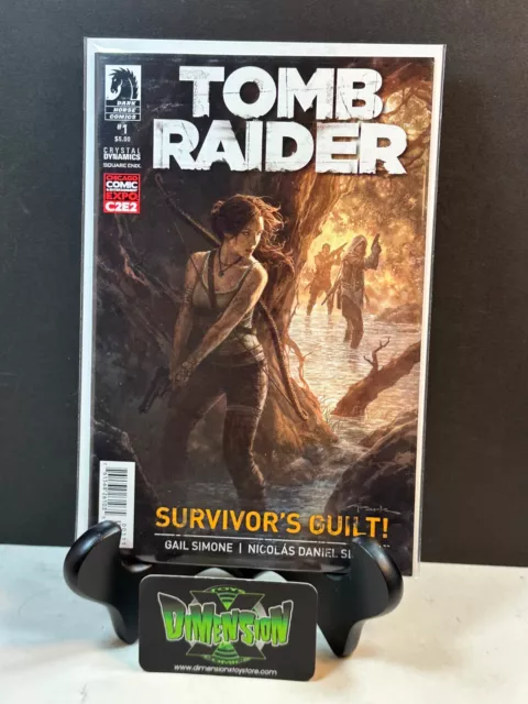 Tomb Raider #1 C2E2 Andy Park Cover Variant Comic Nm Dark Horse 1St Print 2014