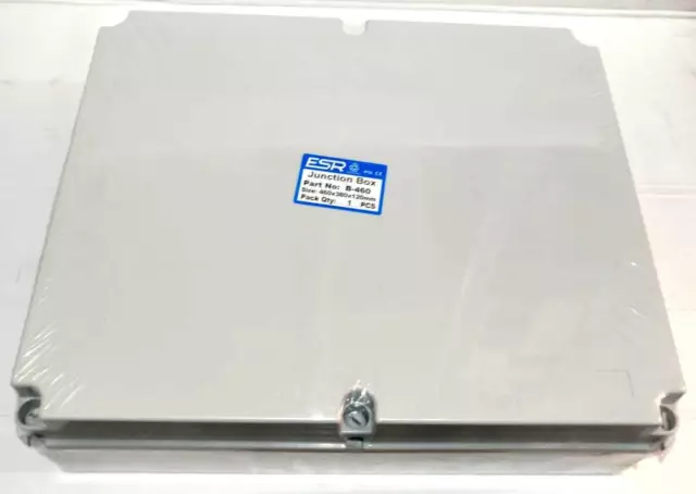 ESR 460mm x 380mm x 120mm Large Junction Box IP56 Waterproof Enclosure Cabinet