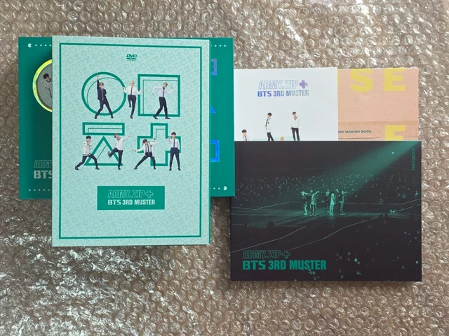 BTS 3RD MUSTER ARMYZIP Blu-ray RM £63.85 - PicClick UK