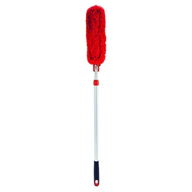 OXO 1334580V1MLNYK INOXO.1334580ML, Spolverino estensibile, Inoxidable, Rosso -