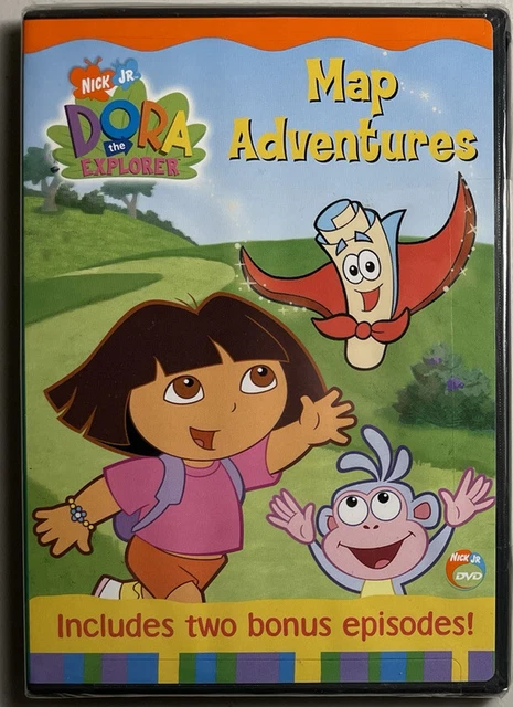 DORA THE EXPLORER Map Adventures - Dora The Explorer Map Adventures DVD 2003.webp