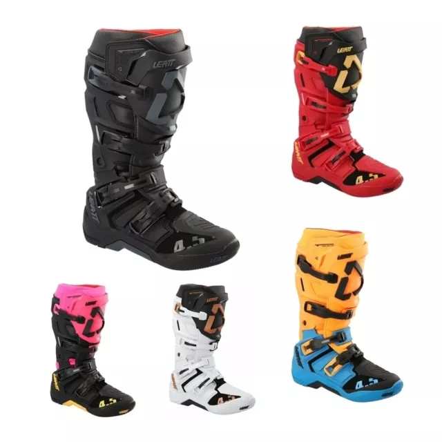 Bottes de Motocross Leatt 4.5 Premium MX Enduro Offroad Bottes Moto Enduro