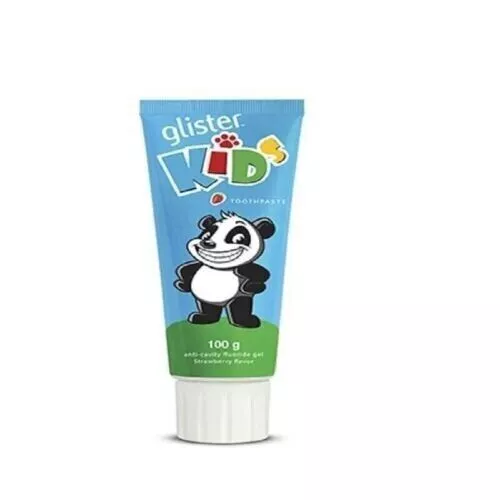 Amway Glister Kids Toothpaste Anti Cavity Strawberry Fluoride Gel 100 gm