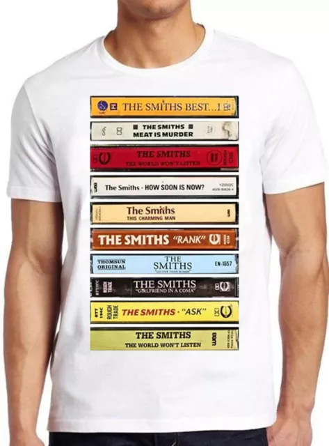 The Smiths Albums Cassette Queen Is Dead Punk Rock Band Gift Tee T Shirt 1572