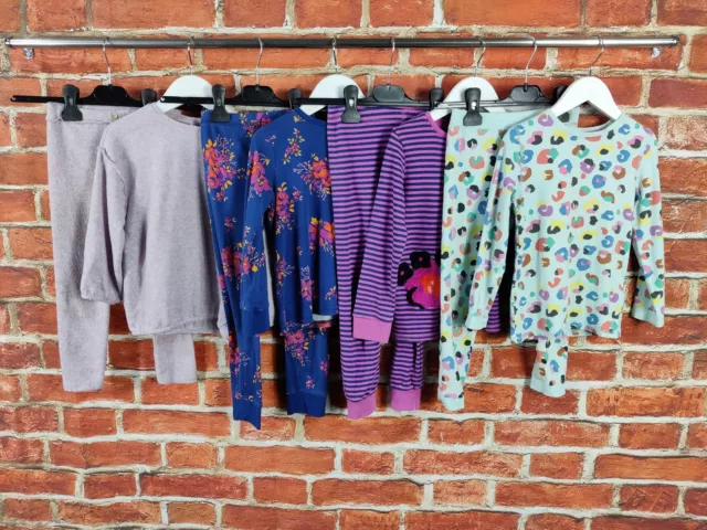 Pacchetto Pigiami Lunghi Ragazze Età 4-5 Anni Zara M&S Next Set Magliette Top Top 110Cm