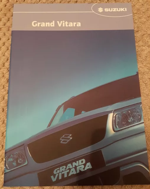 Suzuki Grand Vitara sales Brochure UK English Market 2005 xl pamplet booklet