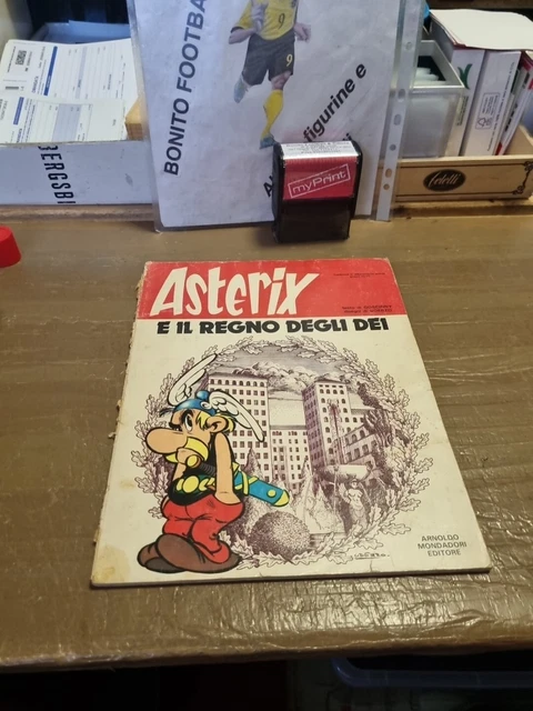 ASTERIX E IL Regno Degli Dei Prima Edizione Mondadori . Rif. CV Pila 9