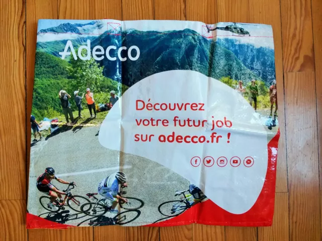 Sac Cabas"ADECCO"Tour de France 2024 cyclisme caravane collector goodies cycling