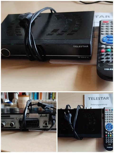 TELESTAR TD 1010 C-L digitaler Kabel Receiver EUR 3,00 - PicClick DE