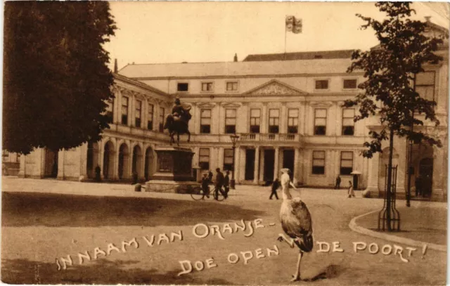 CPA AK In naam van Oranje—Doe open de poort DUTCH ROYALTY (784924)