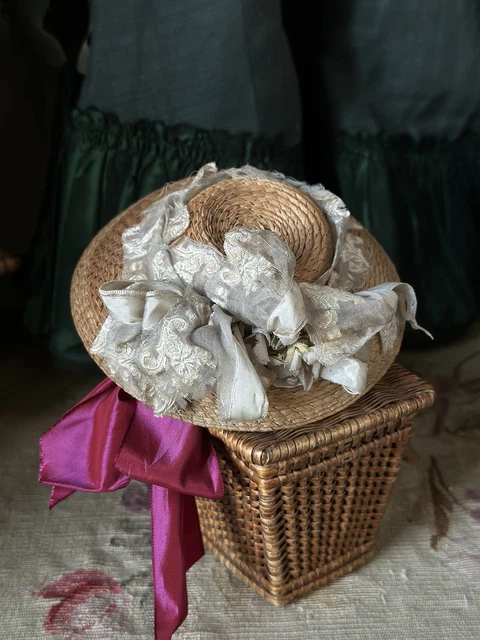 Lot D'accessoires En Fourrure Pour Poupées Anciennes - Toque, Manchon, écharpe