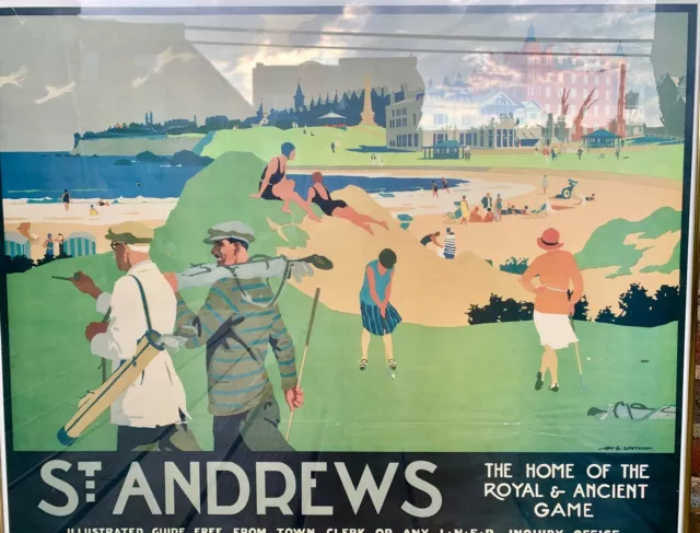 St. Andrews Golf Course by Henry George Gawthorn Framed 2