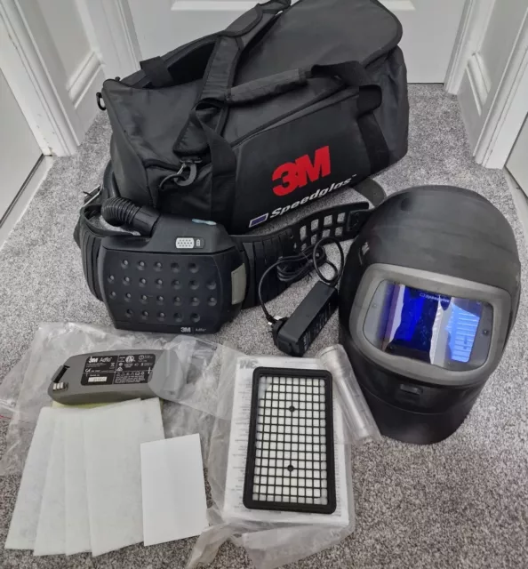3M Speedglas Welding Helmet G5-01 + Adflo Package Air Respirator 617820 3M Bag