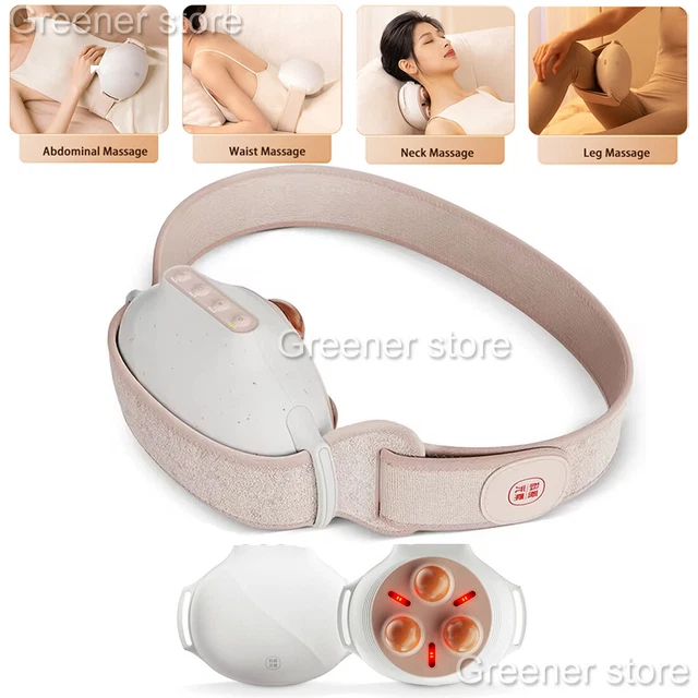 Masseur Abdominal électrique Anti-cellulite – Portable, Rechargeable USB, Pierres De Pétrissage