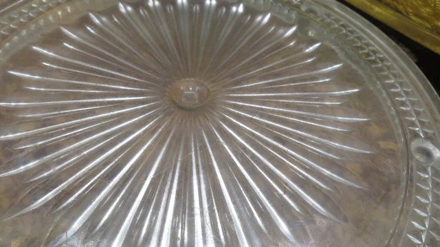 Dessous de plat aluminium à décor pique coeur trèfle et