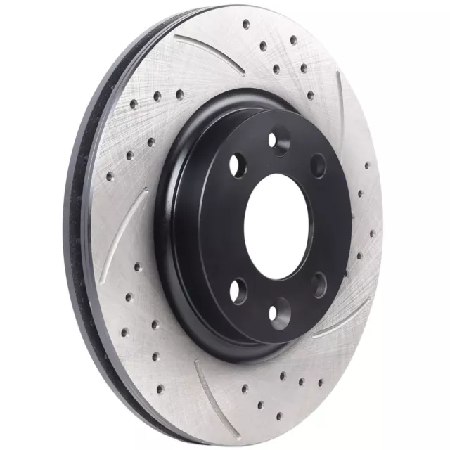 FRONT DRILLED GROOVED 258mm BRAKE DISCS FOR RENAULT CLIO MK4 1.2 1.5 1.6 12+ 2