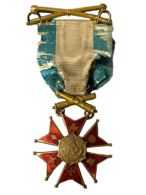 Gold Army Of The Potomac Society Civil War Medal 12/14k Bailey, Banks, & Biddle§