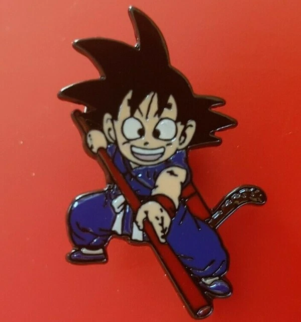 DRAGON BALL Z Pin DBZ Goku Sleeping Cute Enamel Retro Metal Brooch