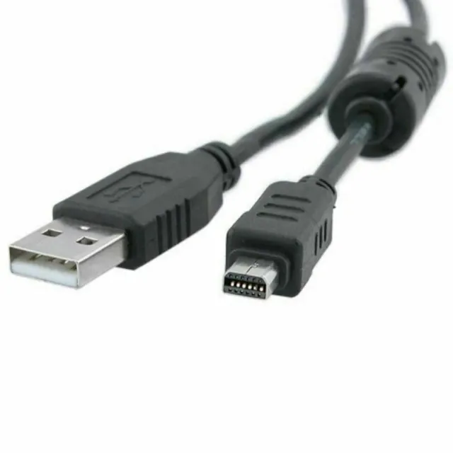 USB Data Transfer Charger Power Cable for Olympus SZ-10 SZ-12 SZ-14 SZ-20