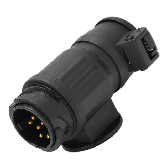 Adattatore rimorchio da 13 pin a 7 pin nylon ABS convertitore di potenza traino resistente per