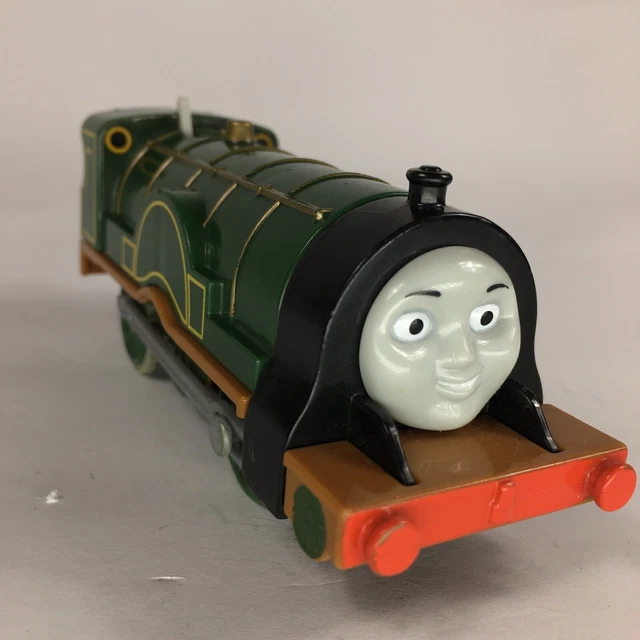 2013 Thomas & Friends Trackmaster Emily Green Motorized Train CDB69, Works