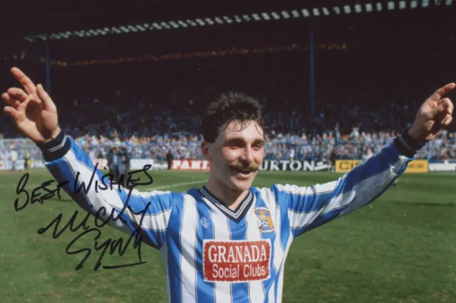 Micky Gynn 1, signed 12 x 8 Coventry City picture