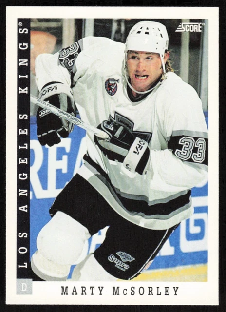 1993-94 SCORE #212 Marty McSorley Los Angeles Kings EUR 1,93 - PicClick FR