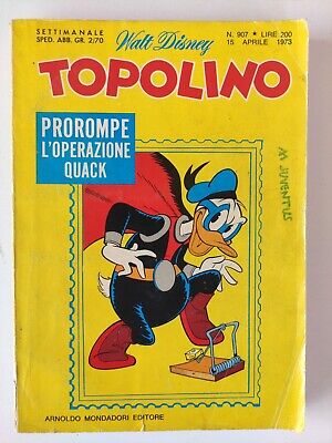 Topolino libretto - n. 907 del 15 Aprile 1973 - Walt Disney Italia