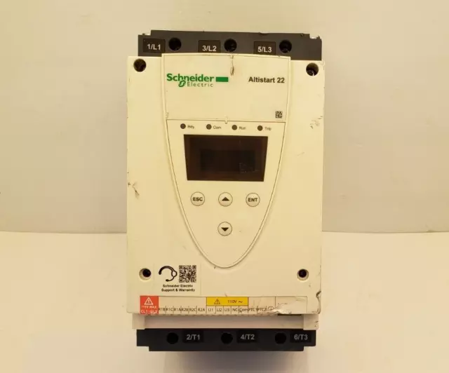 Schneider Electric Ats22D17S6U Soft Starter, Altistart 22