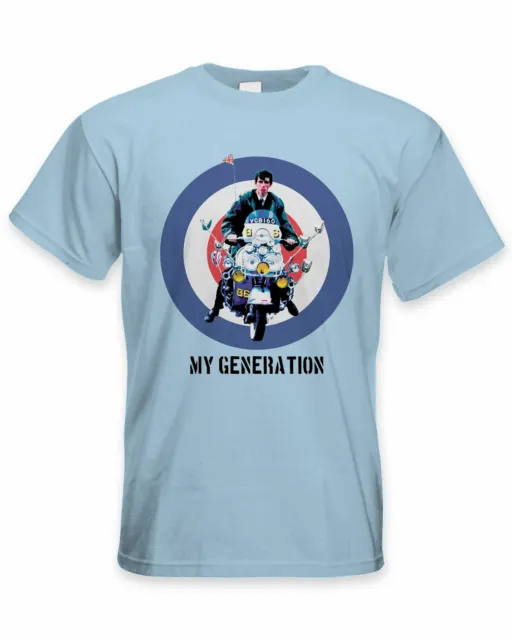 My Generation Mod Scooter Men's T-Shirt - Jam Fashion The Who Quadrophenia