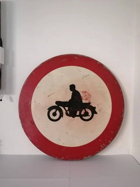 CARTELLO STRADALE VINTAGE "Dare Precedenza" 1965 Tci EUR 100,00