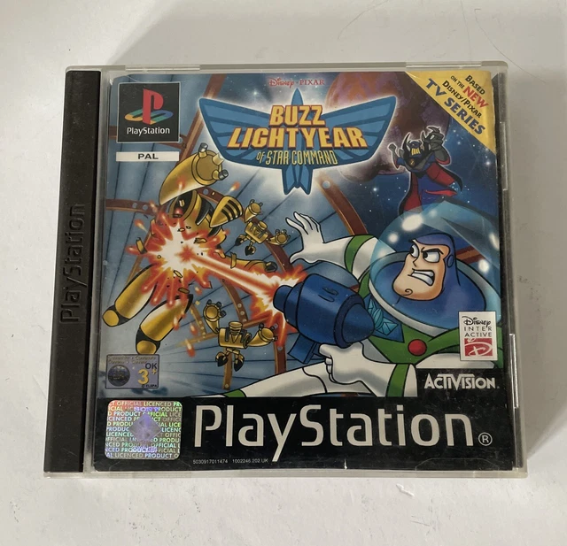BUZZ LIGHTYEAR OF Star Command PS1 Playstation 1 Black Label £23.99 ...