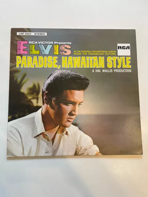 LP Vinyl Schallplatte Elvis Presley - Paradise, Hawaiian Style