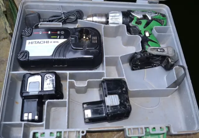 HITACHI CORDLESS DRILL case ONLY For Hitachi DV18DCL2 10.00 PicClick UK