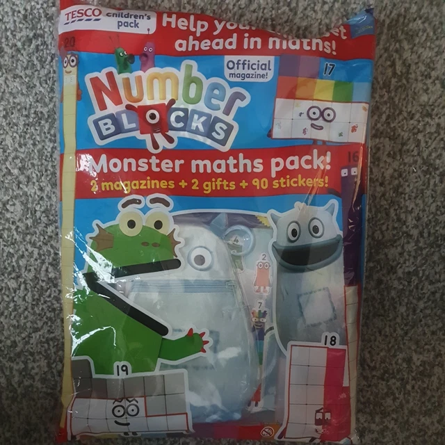 NUMBER BLOCKS MAGAZINE Bundle Maths Programme Numberblocks (read ...